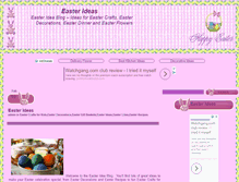 Tablet Screenshot of easter-ideas.happy-holidays.net